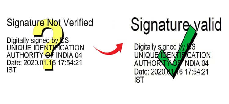 digital sign verify