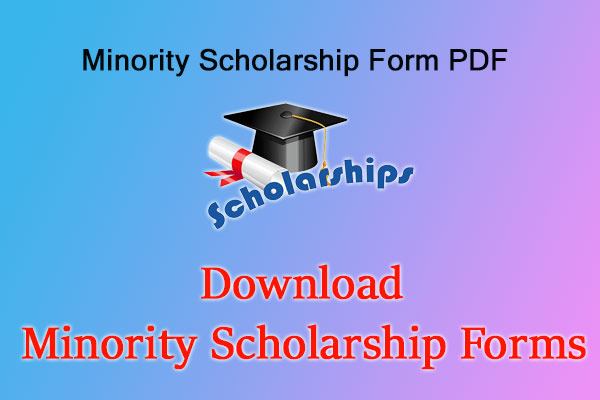 minority scholarship form