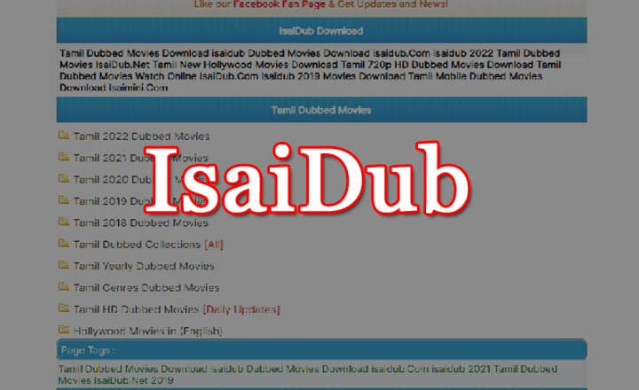 IsaiDub 2023 - Download Tamil HD Movies and Tamil Web Series - Facts